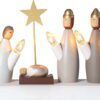Bílá světelná dekorace s vánočním motivem Krubba – Star Trading. Nejlepší hlášky
