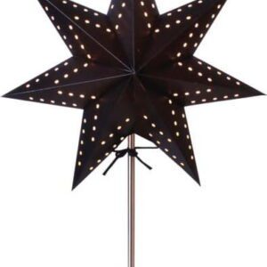 Černá světelná dekorace Star Trading Bobo