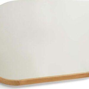 Nástěnné zrcadlo s dřevěným rámem 96x55 cm Rokia – Kave Home. Nejlepší hlášky