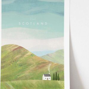 Plakát Travelposter Scotland