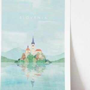 Plakát Travelposter Slovenia