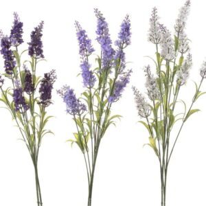 Umělé květiny v sadě 3 ks (výška 55 cm) Lavender – Casa Selección. Nejlepší hlášky