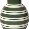 Zelená keramická váza ø 10